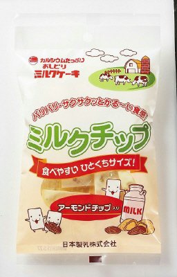 おしどりミルクケーキ　サクサクミルクチップアーモンド