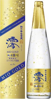 松竹梅白壁蔵「澪」〈ＧＯＬＤ〉スパークリング清酒３００ＭＬ（カートン入）