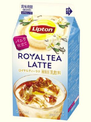 リプトン　ロイヤルティーラテ　バニラ仕立て
