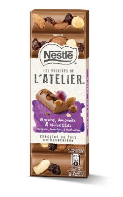 ネスレ　ラトリエ　ミルク　レーズン＆ナッツ