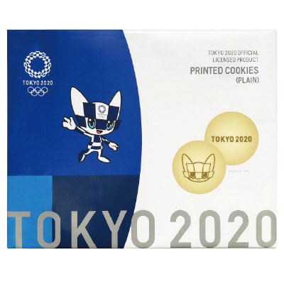 東京2020オリンピックマスコット プリントクッキー(プレーン味)