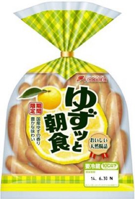 ゆずッと朝食ウインナー　200g