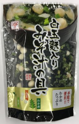 みそ汁の具白玉麩