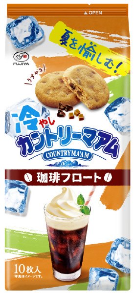 冷やしカントリーマアム（珈琲フロート）