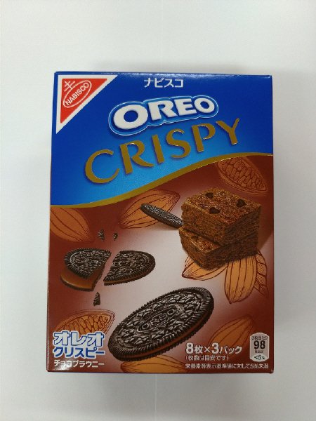 オレオ　クリスピー　チョコブラウニー