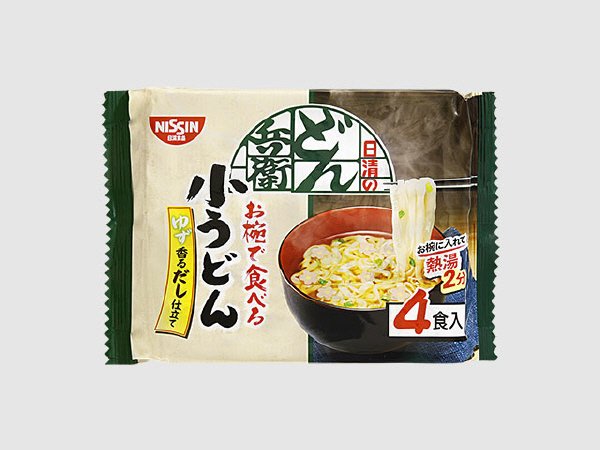 日清のどん兵衛　お椀で食べる小うどん　ゆず香るだし仕立て