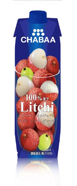 ＣＨＡＢＡＡ１００％ミックスジュース　ライチ