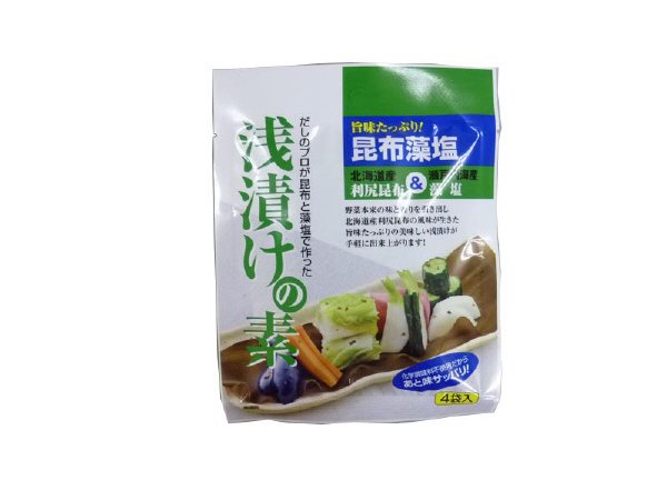 浅漬けの素　昆布藻塩