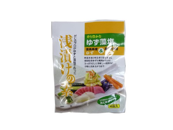 浅漬けの素　ゆず藻塩