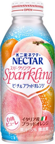 ネクタースパークリング　ピーチ＆ブラッドオレンジ