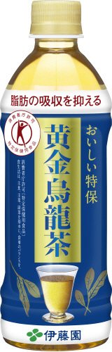 黄金烏龍茶ＰＥＴ５００ｍｌ　５＋１本パック