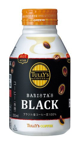 ＴＵＬＬＹ’Ｓ　ＣＯＦＦＥＥ　ＢＡＲＩＳＴＡ’Ｓ　ＢＬＡＣＫ　ボトル缶２８５ｍｌ