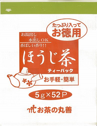お徳用ほうじ茶ティーパック　５２ｐ