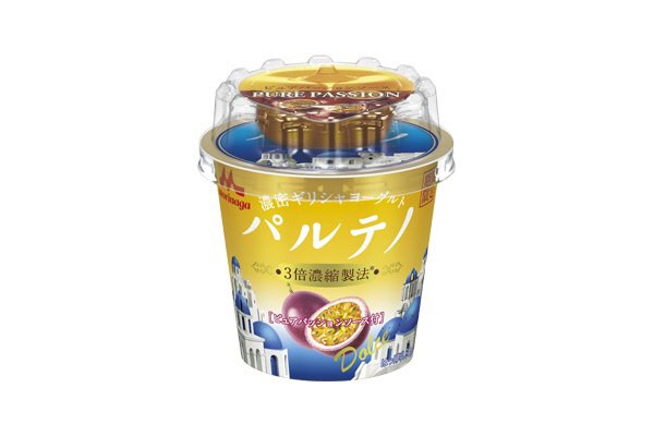 濃密ギリシャヨーグルト　パルテノ Dolce ピュアパッションソース付