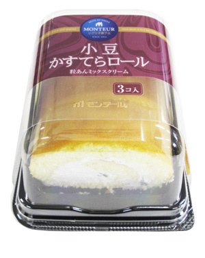 小豆かすてらロール