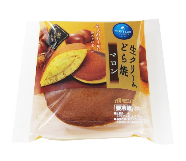 生クリームどら焼・マロン
