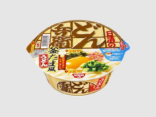 日清のどん兵衛　釜たま風うどん