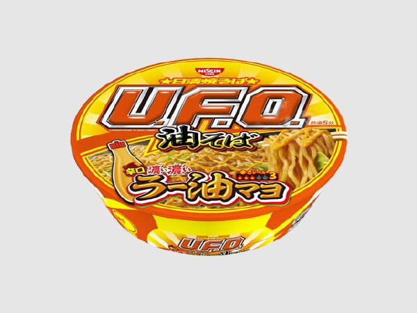 日清焼そばＵ．Ｆ．Ｏ．油そば　辛口濃い濃いラー油マヨ付き