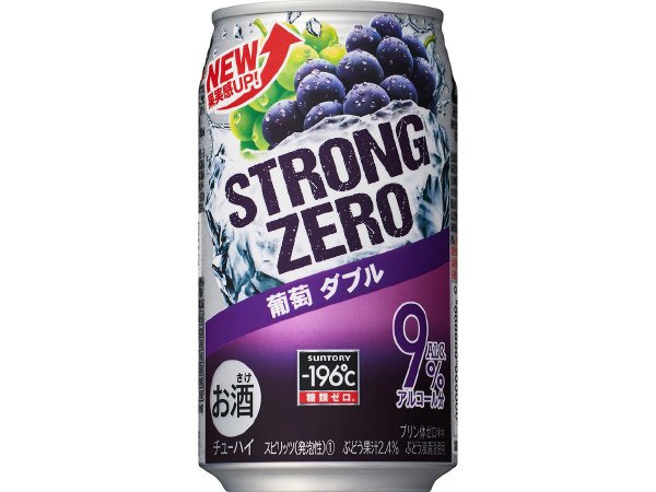 －１９６℃ストロングゼロ　葡萄ダブル