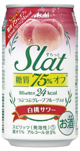 アサヒＳｌａｔ白桃サワー