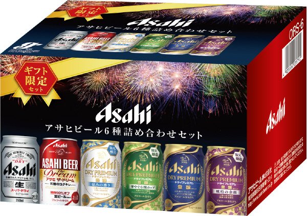 アサヒビール６種詰め合わせセット