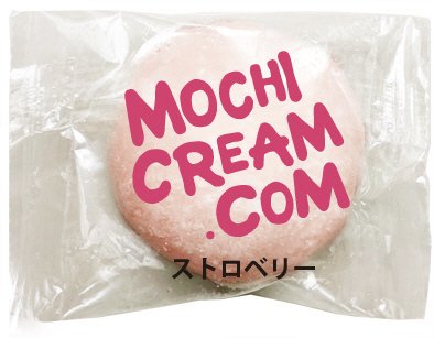 プレミアムモチクリームアイス　ストロベリー