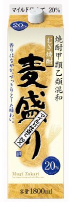 むぎ焼酎　麦盛り２０％