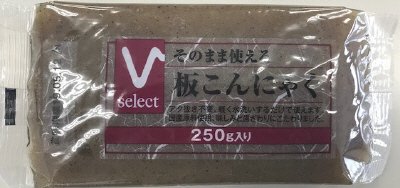 そのまま使える板こんにゃく