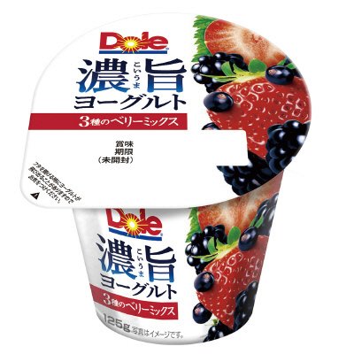 ドール濃旨ヨーグルト３種のベリーミックス