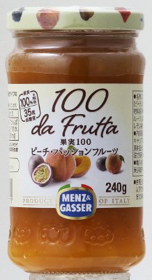 メンズ＆ガッサー　果実100　ピーチ・パッションフルーツ
