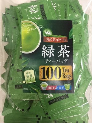 緑茶ティーバッグ１００ｐ