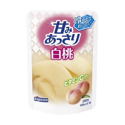 甘みあっさり白桃（パウチ）