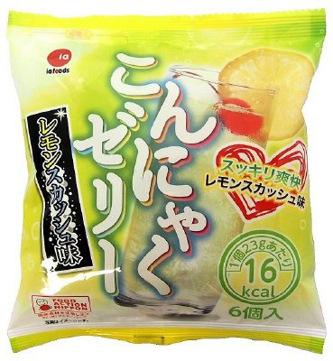 こんにゃくゼリー　レモンスカッシュ味