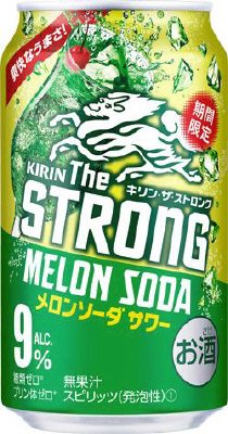 キリン・ザ・ストロング メロンソーダサワー（期間限定）