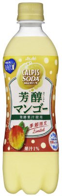 「カルピスソーダ」芳醇マンゴー　１ケース24本入り