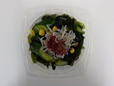 しらすとわかめの酢の物