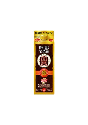 樽が香る＜宝焼酎＞２５°紙パック