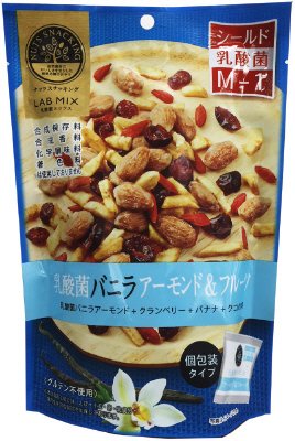 ナッツスナッキング　ＬＭ乳酸菌バニラアーモンド＆フルーツ