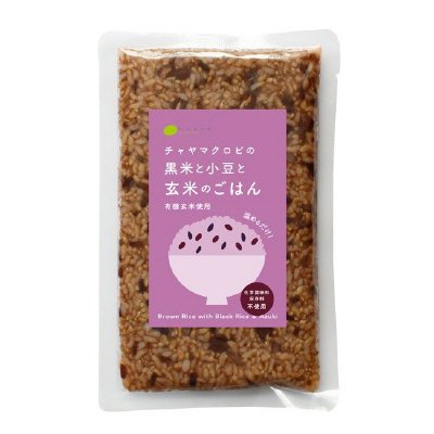 黒米と玄米ごはん　小豆入り