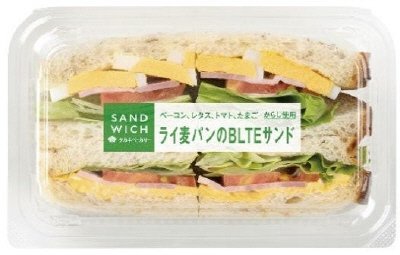 ライ麦パンのＢＬＴＥサンド