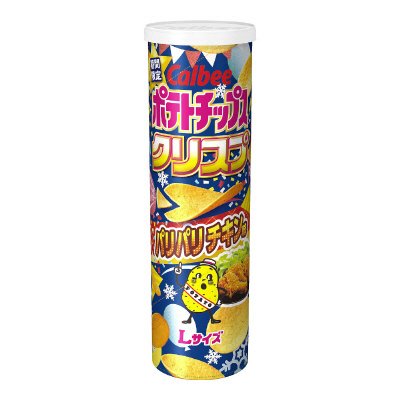 ポテトチップスクリスプパリパリチキン味