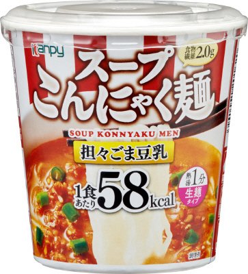 スープこんにゃく麺　担々ごま豆乳