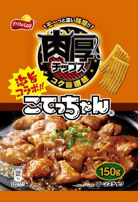 肉厚チップス　こてっちゃん　コク味噌味