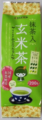 抹茶入玄米茶マイルドみどりちゃん