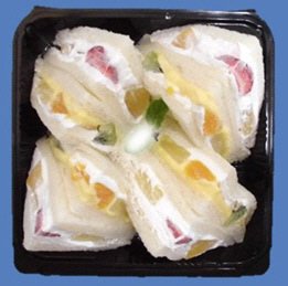 フルーツサンドランチ