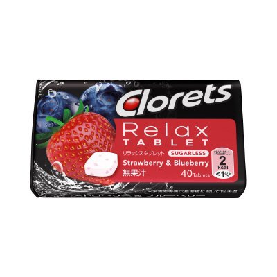 クロレッツ　リラックスタブレット ストロベリー＆ブルーベリー