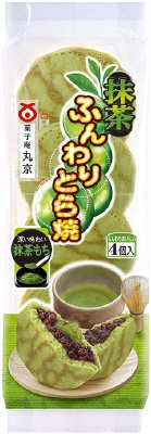 ふんわりとら焼（抹茶もち）