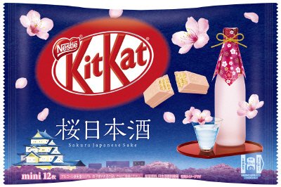 キットカットミニ　桜日本酒