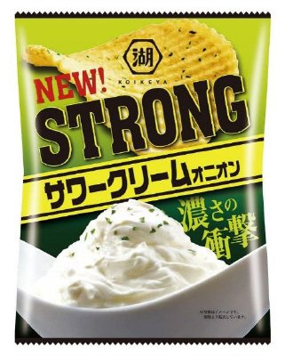 KOIKEYA　STRONGポテトチップスサワークリームオニオン