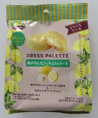 ドレスパレット　瀬戸内レモンとチョコのケーキ